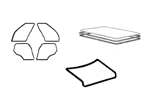 Bmw e34 door trunk sunroof - e34, &