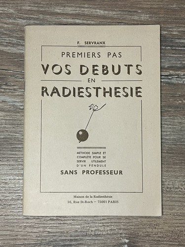 Vos débuts radiesthésie - en,