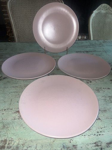 Ikea pink dinner plates - 4,