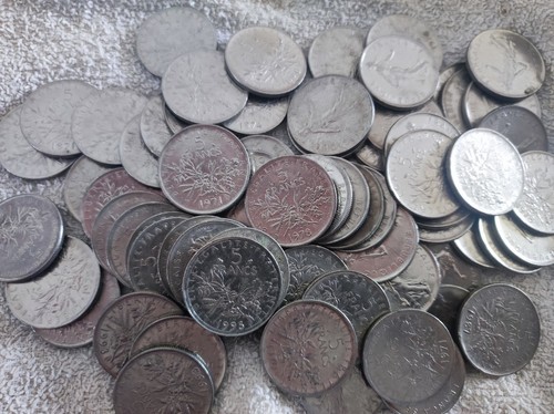 Lot pièces de monnaie - 50,