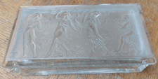 Boite Bijoux Cristal Bohème Danseuses Faune Début XX ème Siècle
