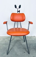 Röntgenstuhl Rayons X Chaise Avec Kopfhalterung Orange Dentiste Dentaire