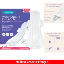 Serviettes Hygiéniques Maternité Ultra-Absorbantes - Confort Absolu (10 Unités)