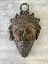 Ancien masque africain visage