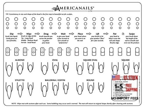 Acrylic nail training - acrylic,