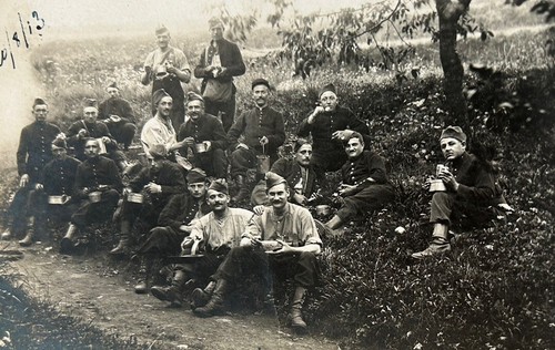 Photo poilu pioupiou gamelle - photo,