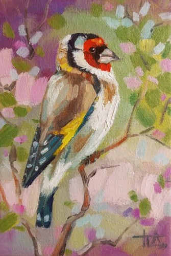 Tableau original huile - , sur