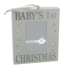 Cadre photo bébé 1er Noël -