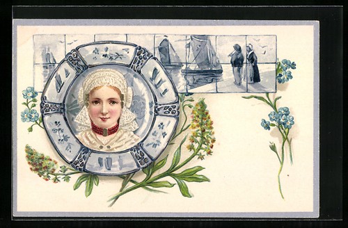 Lithographie néerlandaise - néerlandaise, en