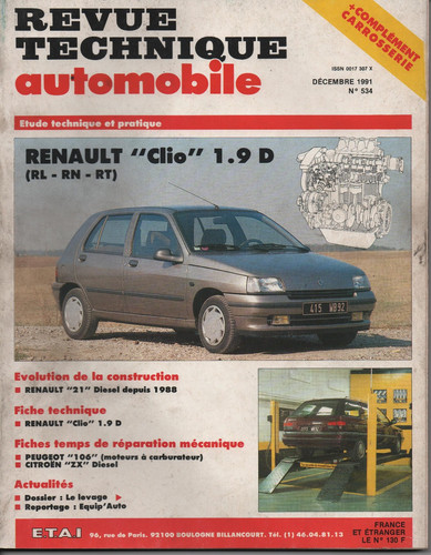 Renault clio moteurs diesel - clio, 1