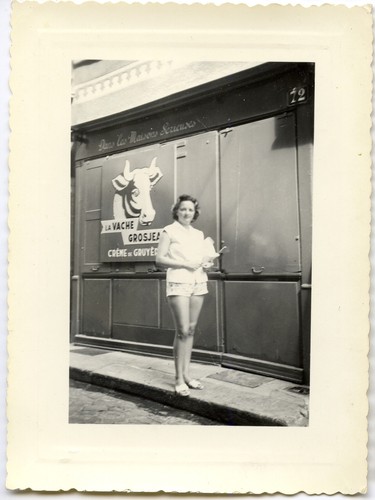 Portrait femme devant