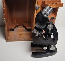 VTG Bausch & Lomb Microscope Scientifique 16033-443 Avec 4 Objectifs B&L
