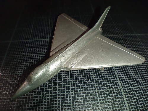 Jouet ancien avion métal - jouet,