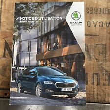 Notice d'utilisation Skoda Octavia 11/2020