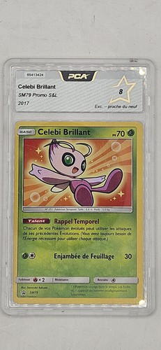 Carte pokemon celebi brillant - carte,