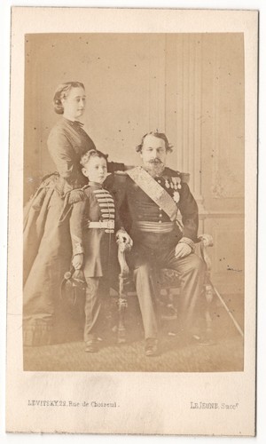 Famille imperiale avec prince - famille,