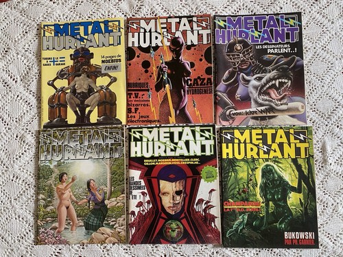 Lot magazines métal - lot,