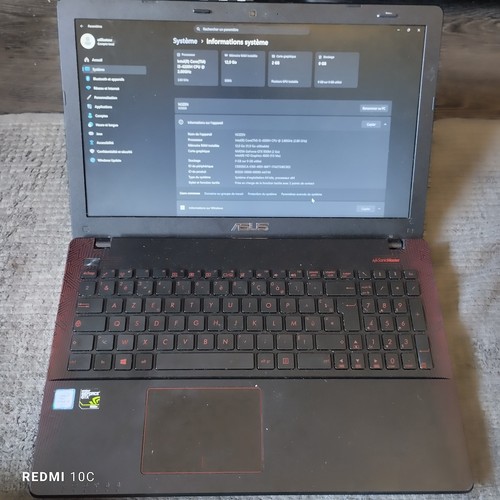 Portable asus fx550j 6 - pc,