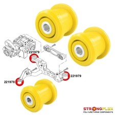 Silentblocs du support