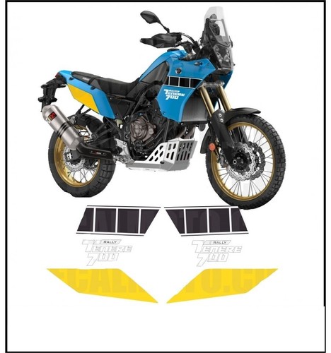 Adesivi ténéré 700 - 700, rally