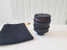 TOKINA 16-28mm T3 CINEMA LENS EF-M metric EF mount wide angle zoom optique