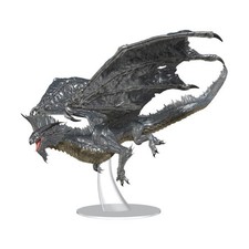 Figurine Premium De Dragon Argent Adulte D&D WizKids NM