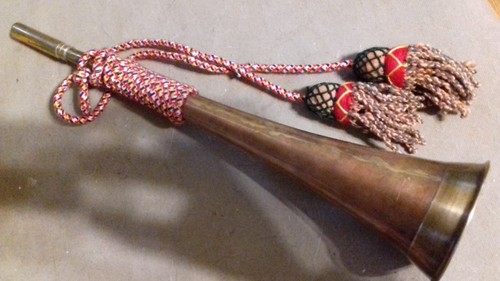 Trompette corne militaire - trompette,