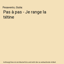 Pas à pas - Je range la