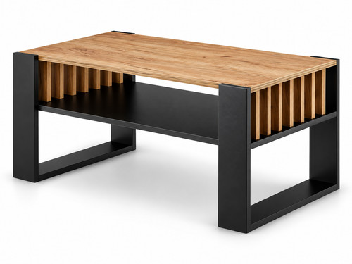 Table basse noir - basse, cm