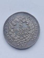 Pièce argent - 5 Francs Union
