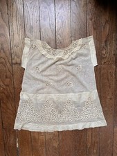 Robe Ancienne 1930 Broderie