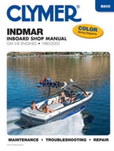 Manuel indmar inboard - indmar, v-8