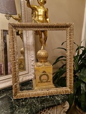 Cadre Ancien En Bois Patiné