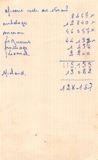 FACURE DIVERS EPICERIE