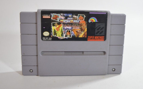 Wrestlemania super nintendo - wrestlemania,