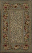 Floral Embellissements Vintage Chinois Tapis 5x7 Tissé à la Main Décor Maison