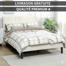 Cadre de Lit Double 140x190cm