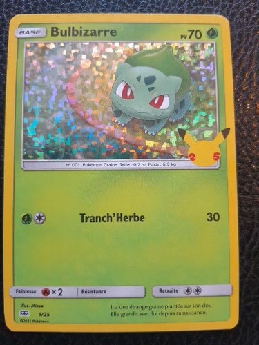 Carte pokémon macdo - carte,