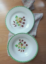 DEUX ASSIETTES PLATE/CREUSE