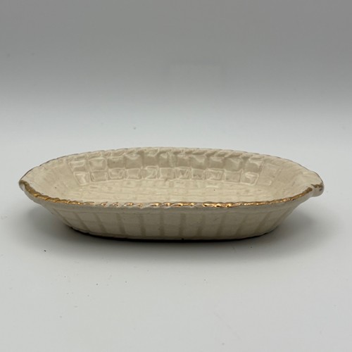 Handmade ceramic oval dish - handmade,