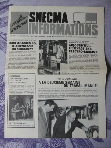 Snecma informations 242 1978 - 242, 3/1978