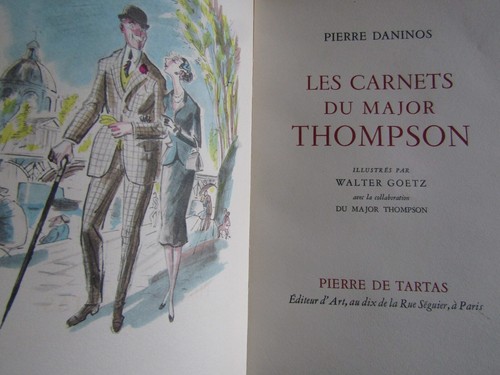 Les carnets major thompson - du,