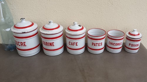 Ancienne série pots - 6, épices