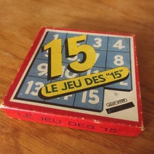 JEU DES "15"  - ANCIEN JEU DE