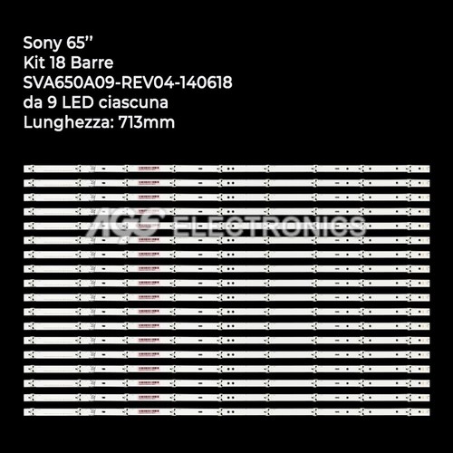 Kit barres bandes led sony - bandes,
