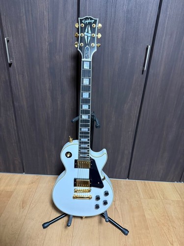 Epiphone les paul custom white - les,