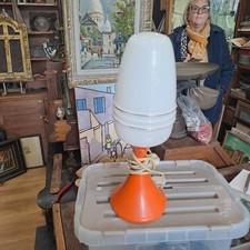 lampe a poser vintage orange