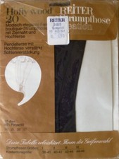 Collant couture 20 d REITER T III 44-46 graphit Feinstrumpfhose mit Ziernaht