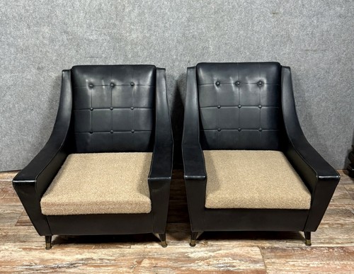 Paire fauteuils erton - paire, de