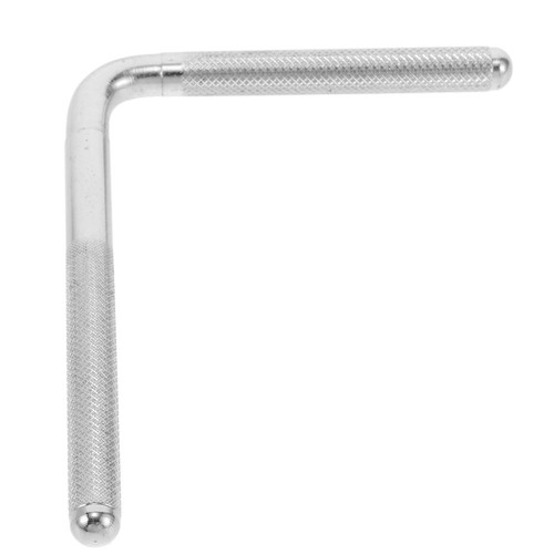 Shaped metal cowbell holder - metal,